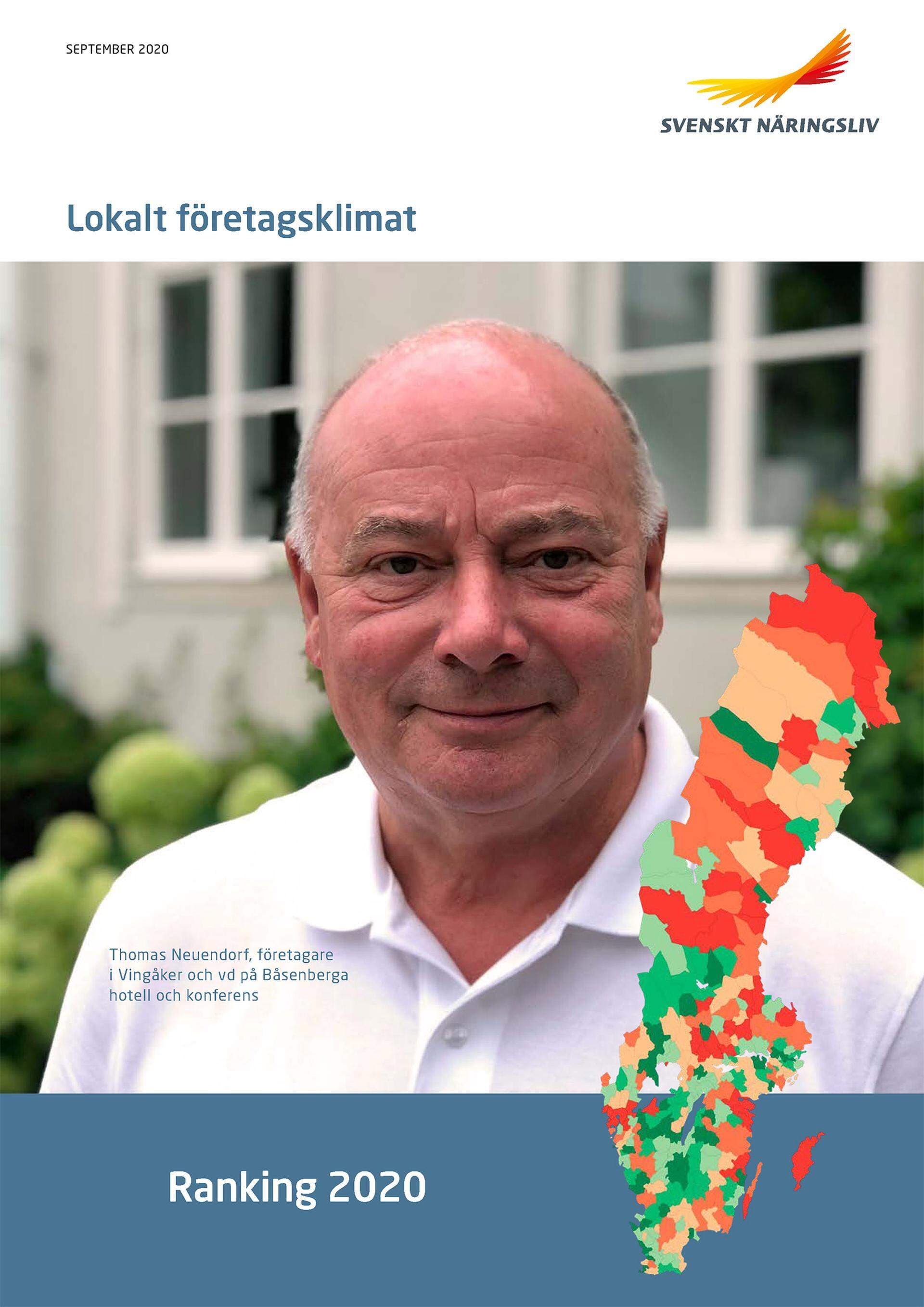 Lokalt företagklimat ranking 2020