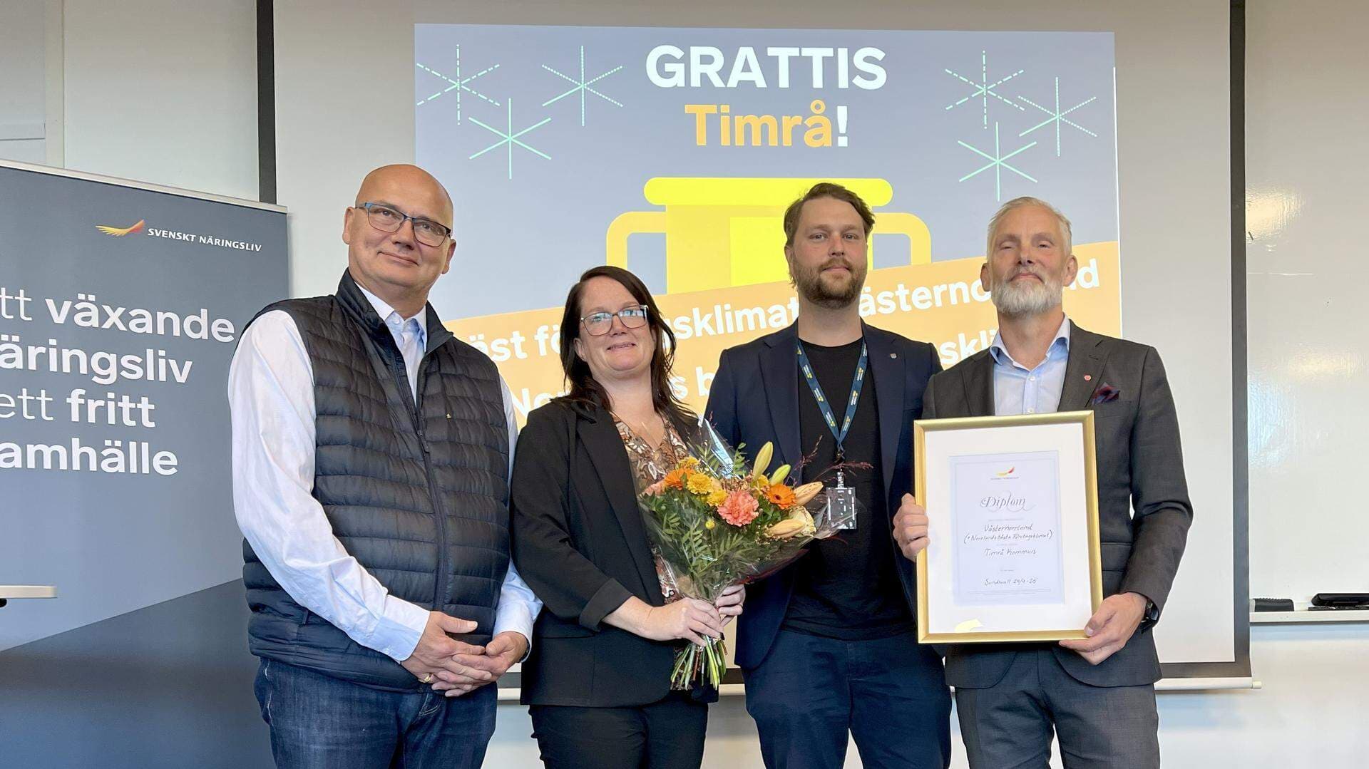 Tony Andersson, Christina Eriksson, David Forslund och Stefan Dalin